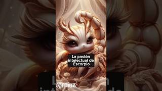 La pasión intelectual de Escorpio #escorpio #signos #zodiacales#tarot #signosdelzodiaco #shorts