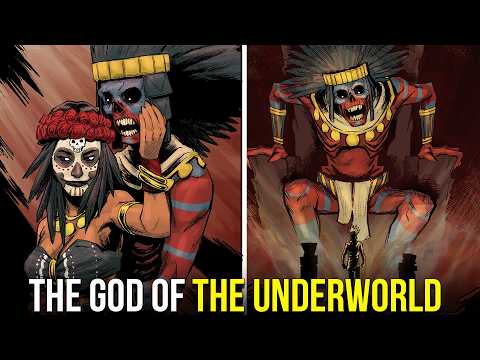 THE SCARY Aztec God of the Underworld – Mictlantecuhtli – Aztec Mythology