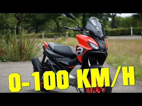 2022 APRILIA SR GT 200 - 0-100 KMH * 0-60 MPH