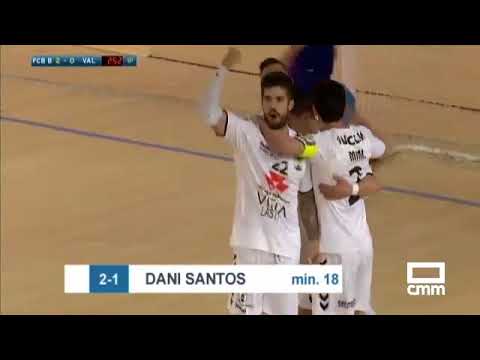 Gol Dani Santos (2-1) FC Barcelona B Lassa - FS Valdepeñas. J25, 2Div. LNFS