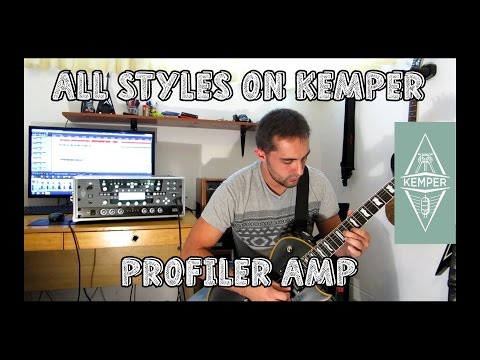 All styles on my Kemper and LTD eclipse 1000