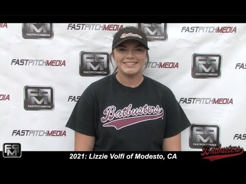 2021 Lizzie Volfi Pitching and First Base Softball Skills Video - Batbusters - Krueg
