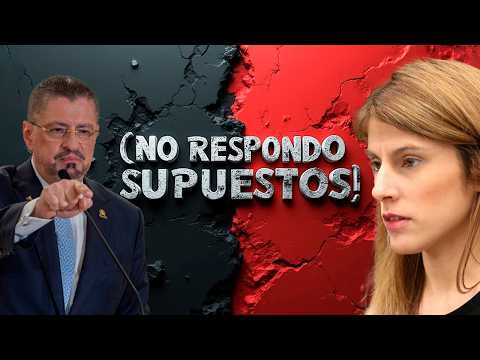 A CLASH IN COMMITTEE! Andrea Álvarez tried to back Chaves into a wall.