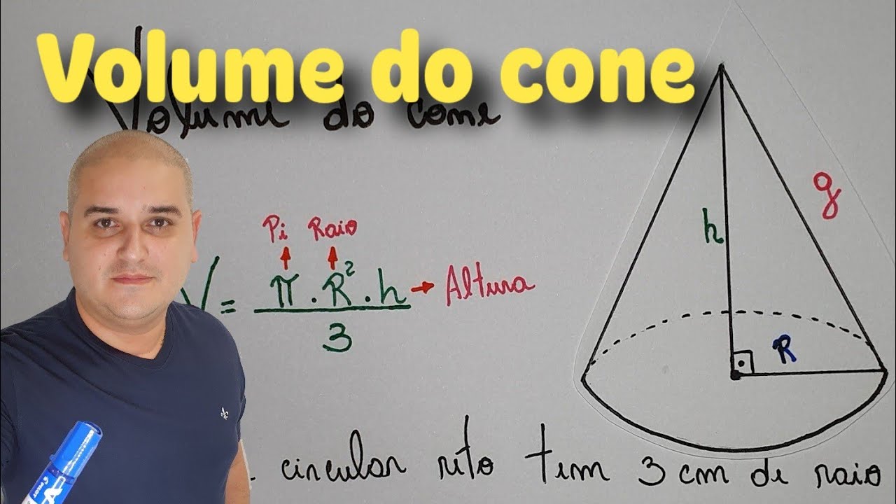 Geometria Espacial: Volume do cone