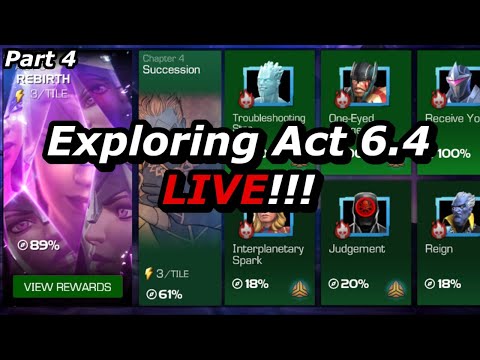 Exploring Act 6.4.4!!! Pt 4 Marvel Contest of Champions