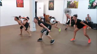 Buss Head - Bunji Garlin / Machel Montano - Free It Up Dance Soca class choreo sample