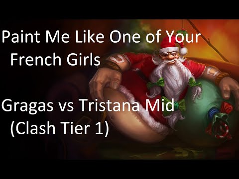 Flaunting that Graggy Booty for Tristana. NA Clash Tier 1. Gragas vs Tristana Mid (Full Gameplay)