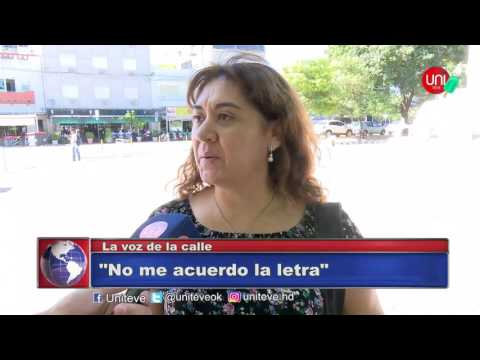 #LaVozDeLaCalle - A entonar la Zamba para Villa María