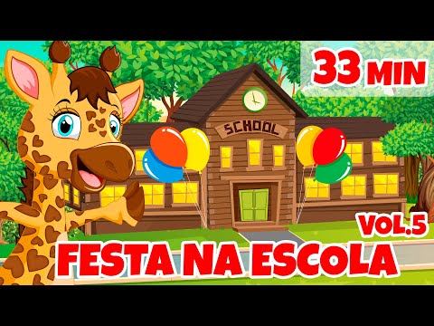 Festa na Escola da Giramille Vol. 5 - Giramille 33 min | Desenho Animado Musical