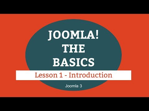 Joomla 3 Tutorial Lesson 01 Introduction