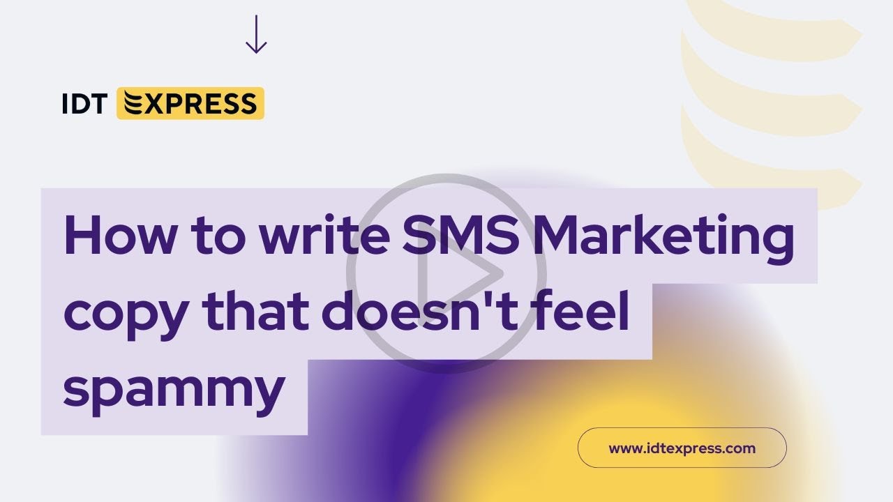 How to write SMS Marketing copy that doesn't feel spammy