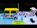 How To Make Matchbox TUK TUK Rickshaw At Home DIY Cargo Auto Rickshaw How To Make Matchbox Toys
