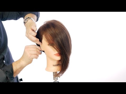 Asymmetric Bob Haircut - TheSalonGuy