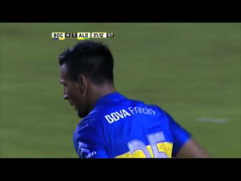 Primera División 2016 - #Boca 4   Aldosivi 1 -  2º Gol de #Chávez - Fecha 11 - Transición 2016