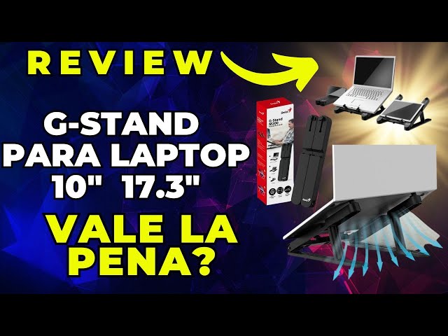 Vídeo relacionado con NGS LAPNEST - Soporte de Regazo Multifuncional y Ergonómico para Portátiles de hasta 15,6" con Base Acolchada, Ajustable con 8 Niveles de Altura
