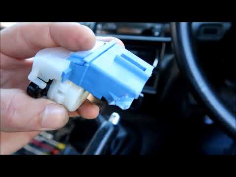 Honda Prelude Ignition switch (RECALL) diagnose and replacement