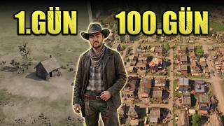 Sıfırdan Vahşi Batı Kasabası Kurup Altına Ulaşmak - Wild West Pioneers Türkçe