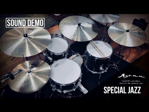 Agean Cymbals 16" Special Jazz Hi-hat Jazz image 3