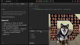 Download the video "Python C++採Greedy 2 pointers解Leetcode 1605  Find Valid Matrix Given Row and Column Sums"