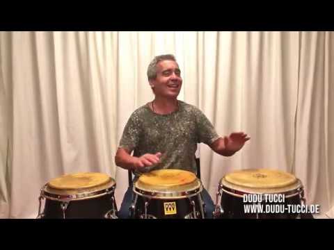 Dudu Tucci - Samba on 3 Congas Warm-up