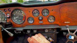 1972 Triumph TR6 Start Up & Walk Around