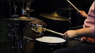 Video thumbnail for Pearl Masters Maple Complete Drums / Pearl Matt Halpern Signature Brass Snare (Mix Test) by Bobby Crow