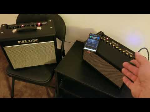 Positive Grid Spark - NUX Mighty 20BT comparison.