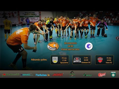 Highlights: Irlava/Avant - Lekrings (florbols, 1.līga)