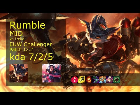 Rank 4 EUW Rumble: Mid vs Irelia