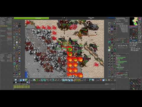 Quntalix lvl 667 vs Ralin Sagus  956 (1 vs 1 Tibia Peloria)