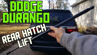 How to fix the rear hatch with power lift/replace the hatch lift on a 2011-2024 Dodge Durango