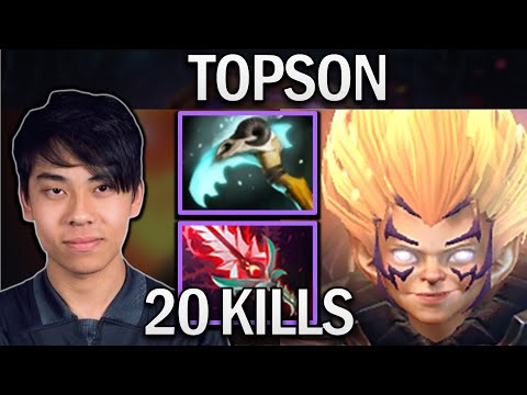 OG.ANA SMURF INVOKER WITH EPIC 21 KILLS - DOTA 2 7.29 GAMEPLAY