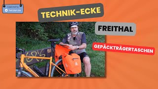 ⚙️Technik-Ecke mit den Freithal Gepäckträgertaschen