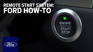 Ford Remote Start System | Ford How-To | Ford