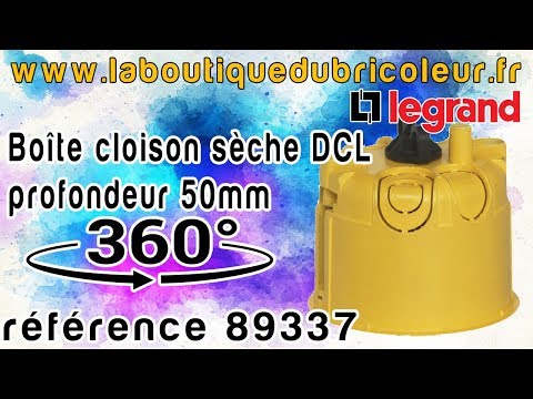 comment poser un lustre sur un boitier dcl