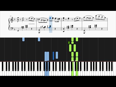 Vasily Prisovsky - Dream of the Warrior, Op. 211 (Piano Tutorial)