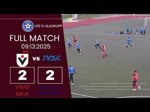 VIIMSI MRJK 2013 VS TVSK 2013 (FULL MATCH) 09:13:2025
