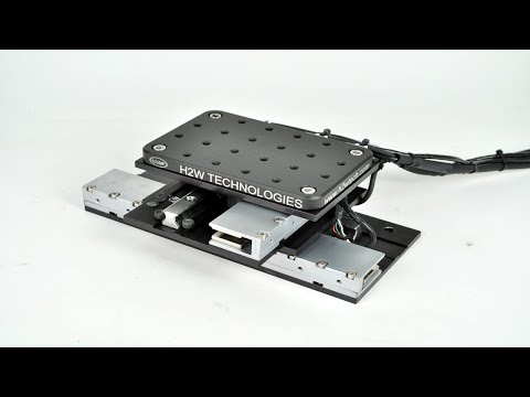 Low Profile XY Single Rail Positioning Stage