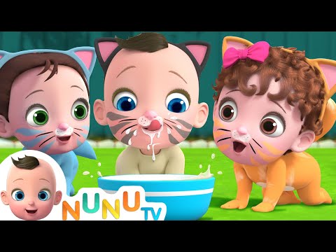 Three Little Kittens + More Kids Songs | NuNu Tv Nursery Rhymes