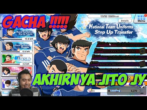 Gacha 4500 gems Di banner Samurai Blue (Jito,kazuo,Masao,Sano.Ishizaki) - Captain Tsubasa Zero