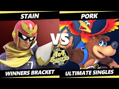 4o4 Smash Night 52 - Stain (Captain Falcon) Vs. Pork (Banjo, Wario) SSBU Ultimate Tournament