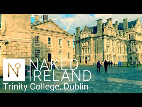 Stroll through beautiful Trinity College, Dublin, one of Europe's elite Universities
