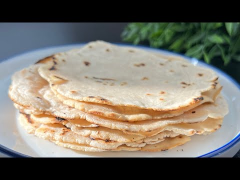 FLATBREAD from 2 main INGREDIENTS with NO GLUTEN, NO EGGS, Dairy Free