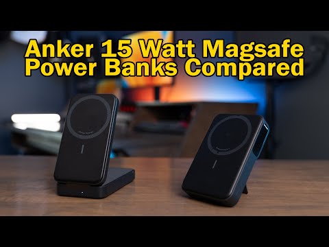 Which to Buy? Anker 6.6k Folding vs 10k Kickstand Magsafe Qi2 Power Banks Compared