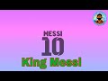 ♫ KING MESSI SONG | Symphony - Clean Bandit ft. Zara Larsson
