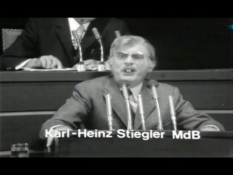 Loriot 1972 - Rede des Bundestagsabgeordneten Karl-Heinz Stiegler