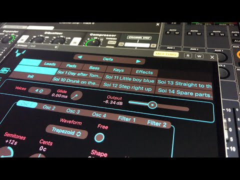 Mela 2 Synth - New 90 Preset Sound Pack by Sound Of Izrael - Demoed in Auria Pro - Live