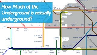[閒聊] 倫敦地鐵有多少個站是「地底車站」?