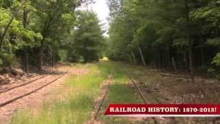 preview picture of video 'Ashokan Switch Track, Imagine: Kingston to Phoenicia, NY! SUPPORT CMRR!'