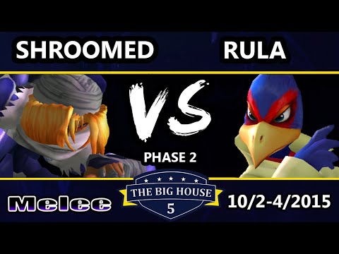 The Big House 5 - Shroomed (Sheik) Vs. Rula (Falco) - Pools Round 2 - SSBM